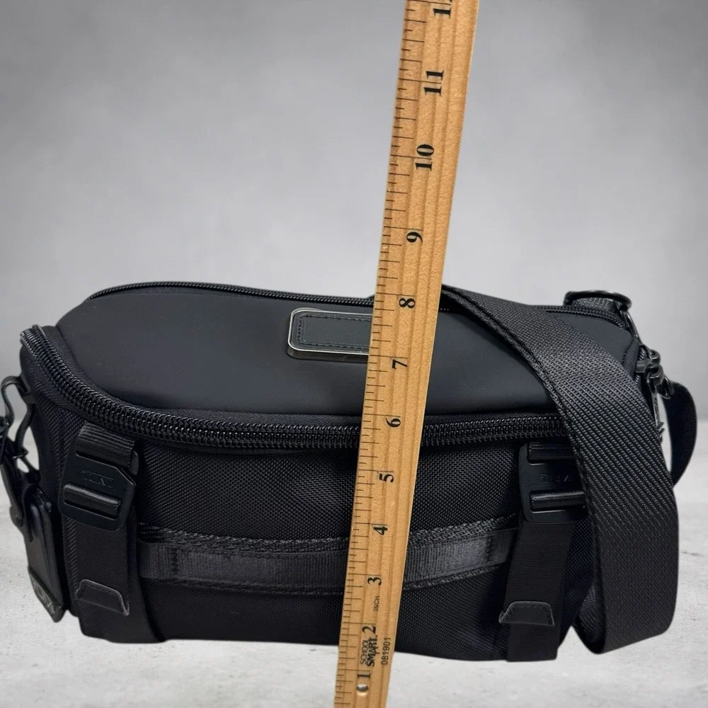 Tumi Alpha Bravo Platoon Sling Crossbody Bag Black‎ Travel Luxury